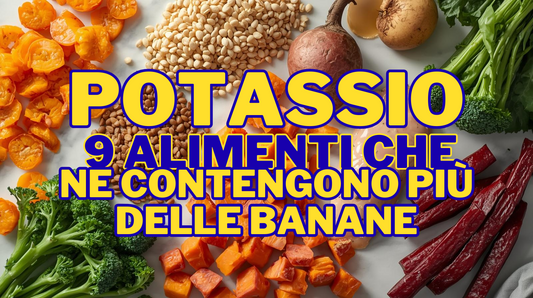 Potassio: 9 Alimenti che Ne Contengono Più delle Banane per Abbassare la Pressione