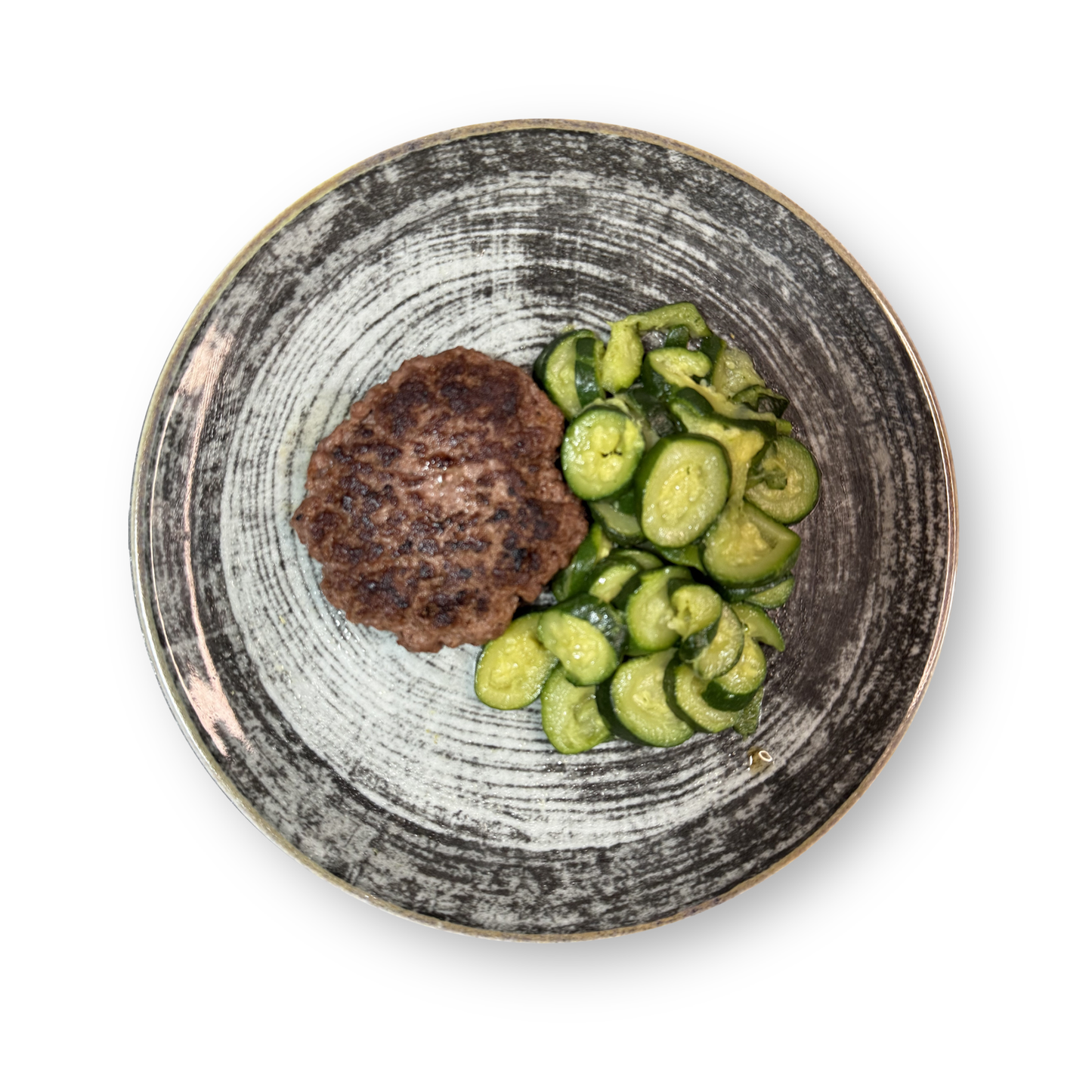 Scottona Burger with Zucchini