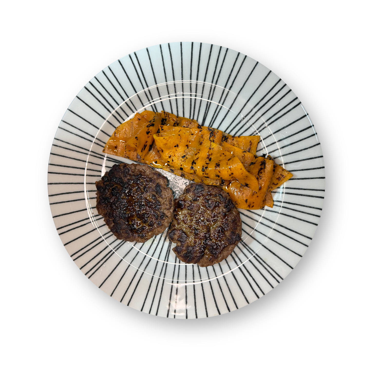 Scottona Burger with Grilled Pumpkin