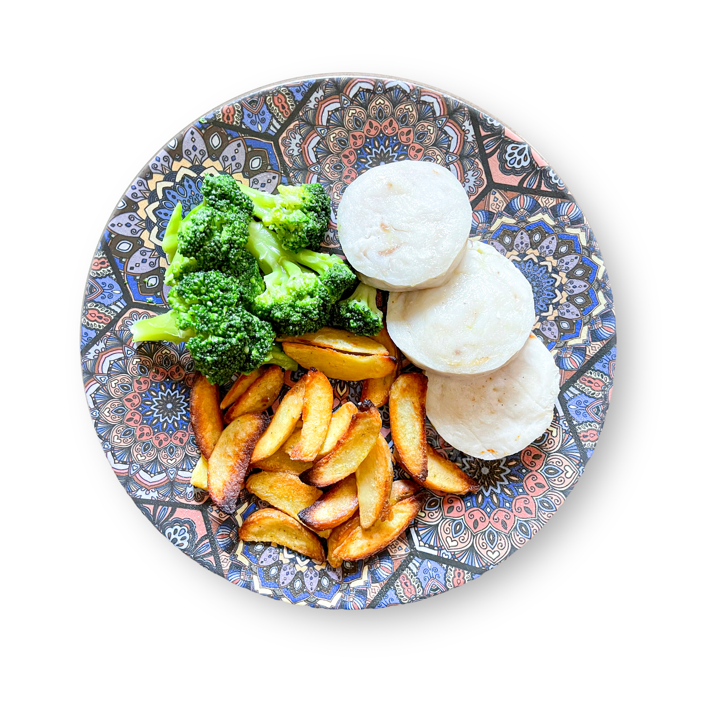 Merluzzo Patate al forno e broccoli