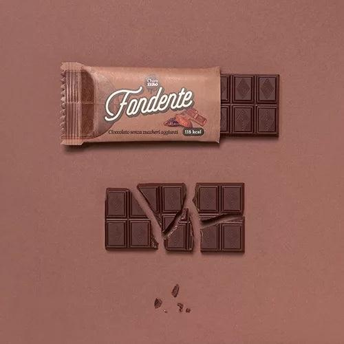 CHOCO ZERO TAVOLETTA 25g – FONDENTE
