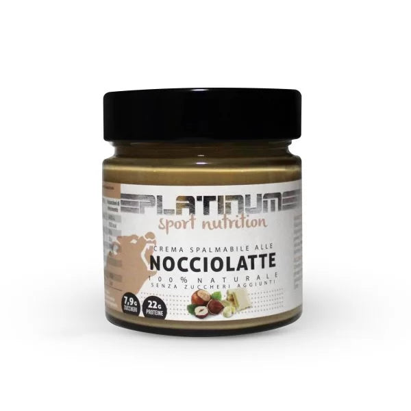 Crema Spalmabile Platinum - Nocciolatte 250g