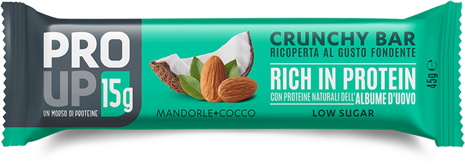 PROUP BARRETTA PROTEICA CRUNCHY BAR MANDORLE + COCCO